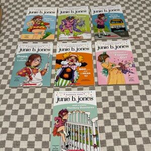 Set of 7 June B Jones Books
